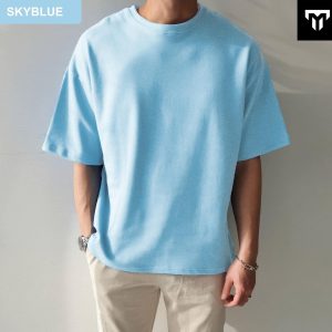 Dropshoulder T-shirt(Sky)