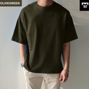 Dropshoulder T-shirt(Olive)