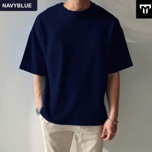 Dropshoulder t-shirt(Navy)