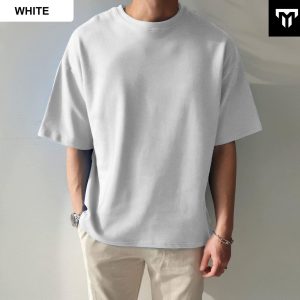 Dropshoulder T-shirt(White)