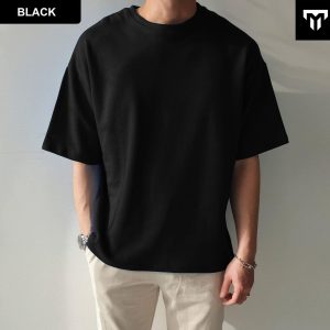 Dropshoulder T-shirt(Black)