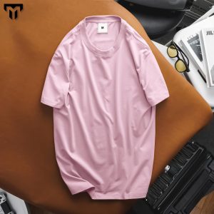 Half sleeve t-shirt(Baby Pink)