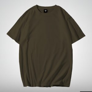 Dropshoulder T-shirt(Olive)