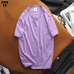 Half sleeve t-shirt(Lavender)