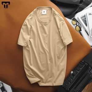 Half sleeve t-shirt(Light Brown)