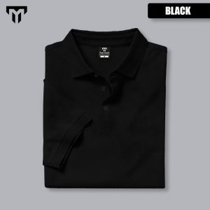 Polo T-shirt (Black)