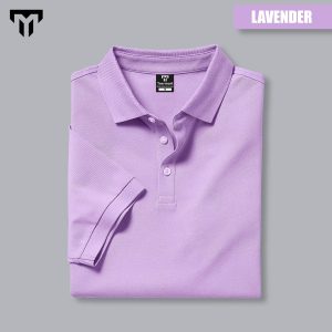 Polo T-shirt (Levender)