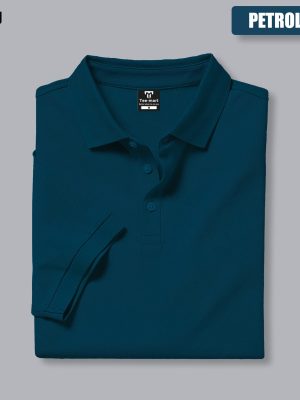 Polo T-shirt (Petrol Blue)