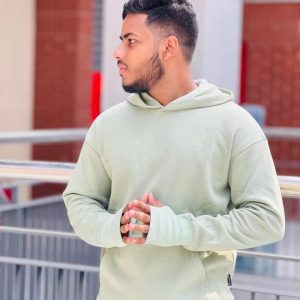 Drop shoulder Hoodie