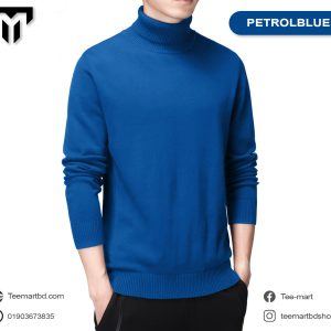 Turtle Neck(Petrol Blue)