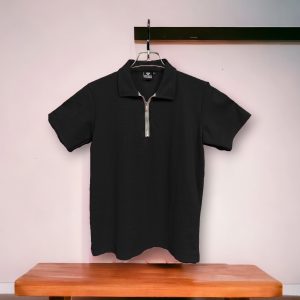 Zipper polo