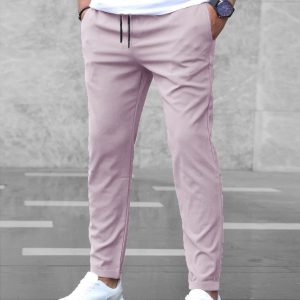 Solid Trouser(Gray Pink)