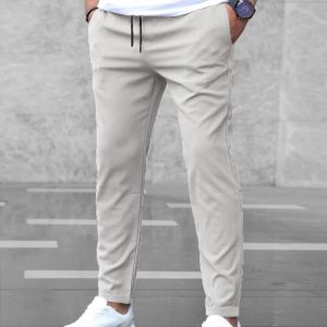 Solid Trouser (Off White)