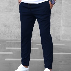 Solid Trouser(Navy)